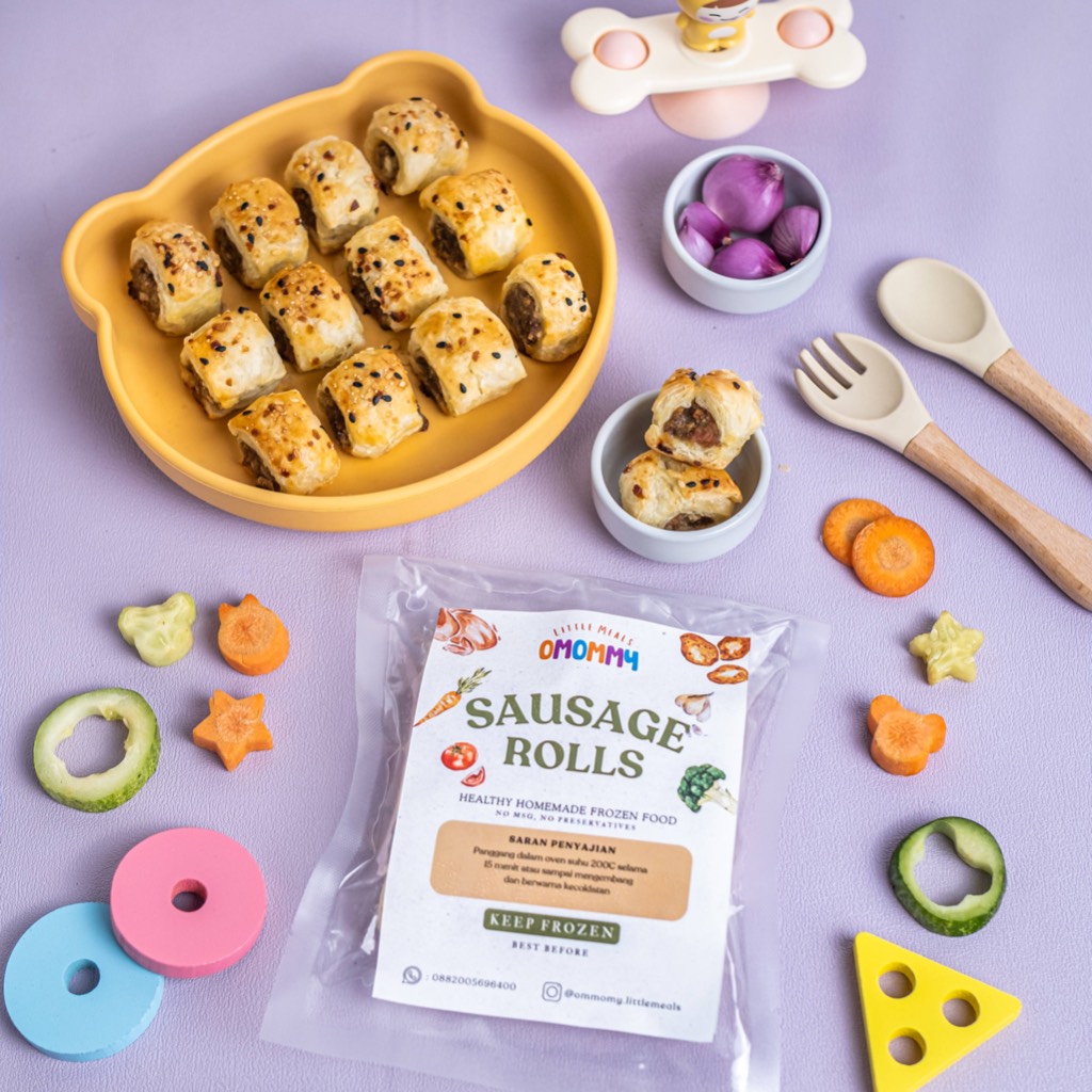 

SAUSAGE ROLL - Makanan Anak - Frozen Food - Sehat - Snack - Tanpa MSG - Tanpa Pengawet