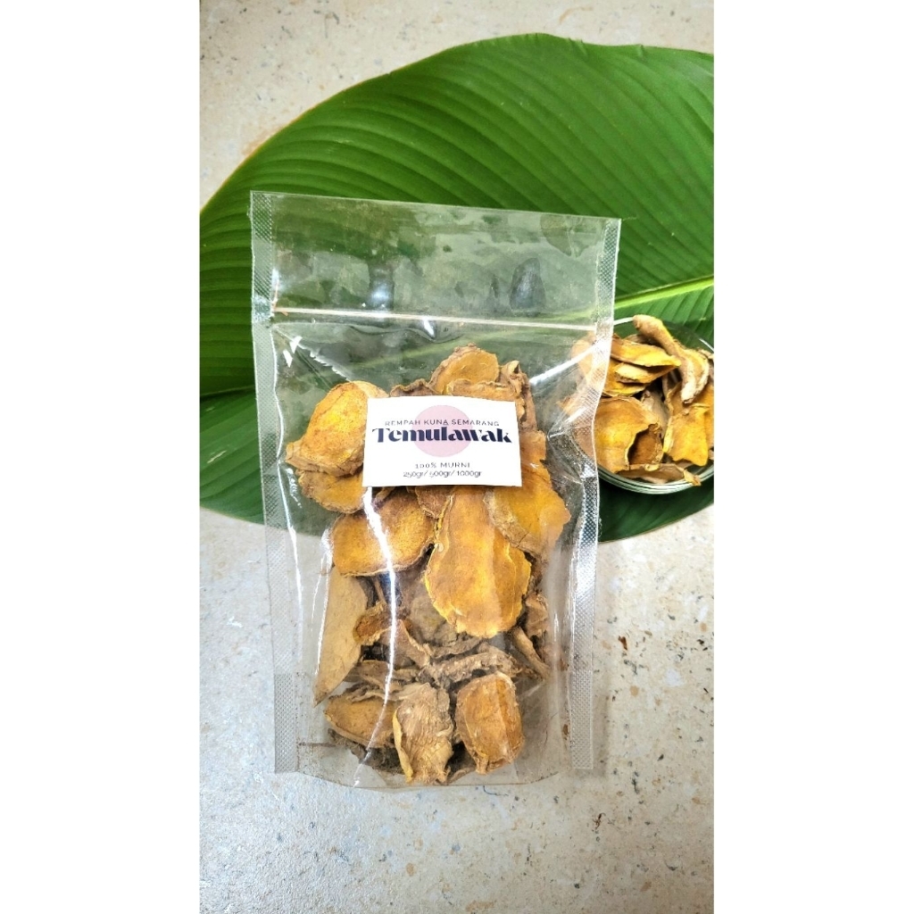 

Temulawak kering / temulawak iris kering 100gr