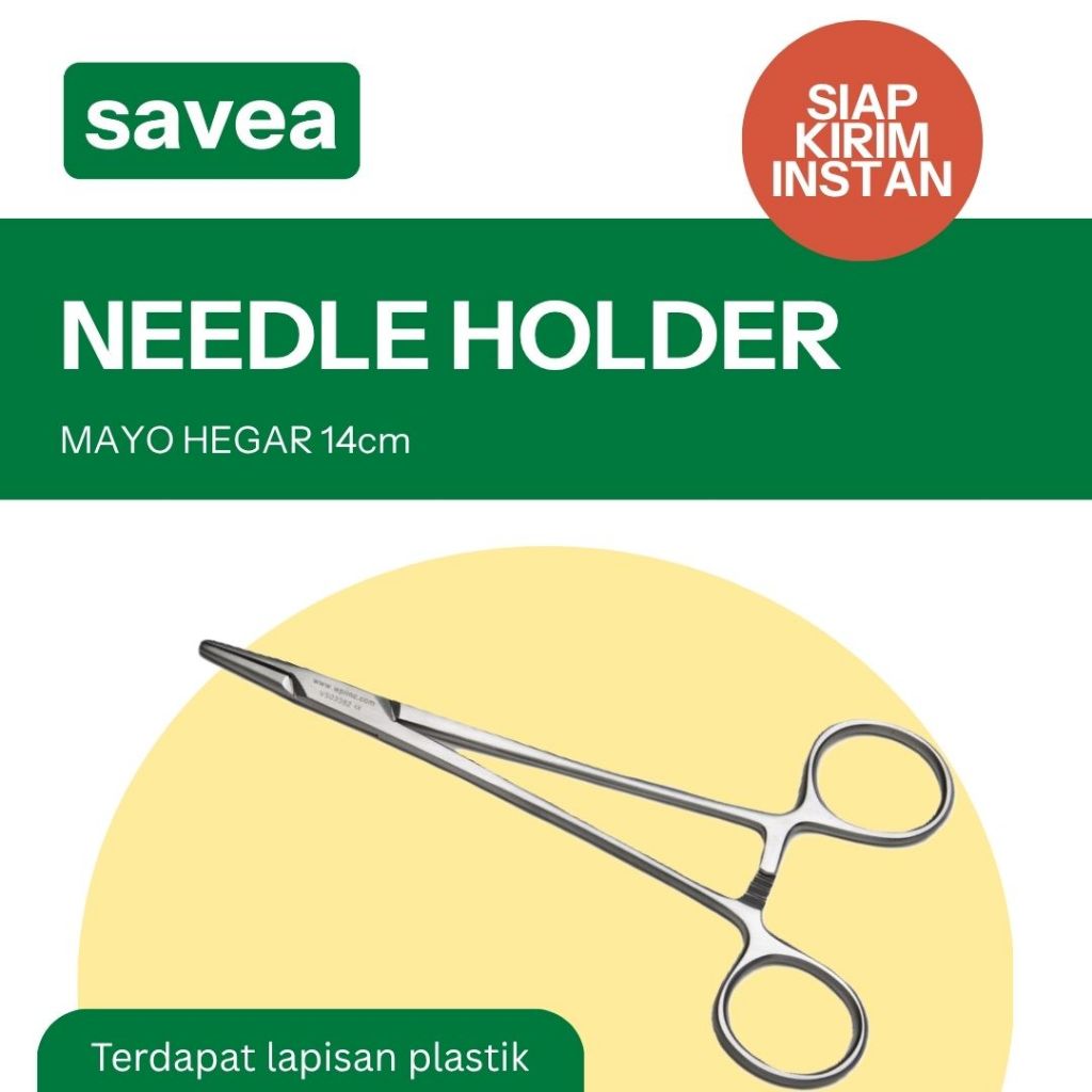 NEEDLE HOLDER MAYO HEGAR 14cm