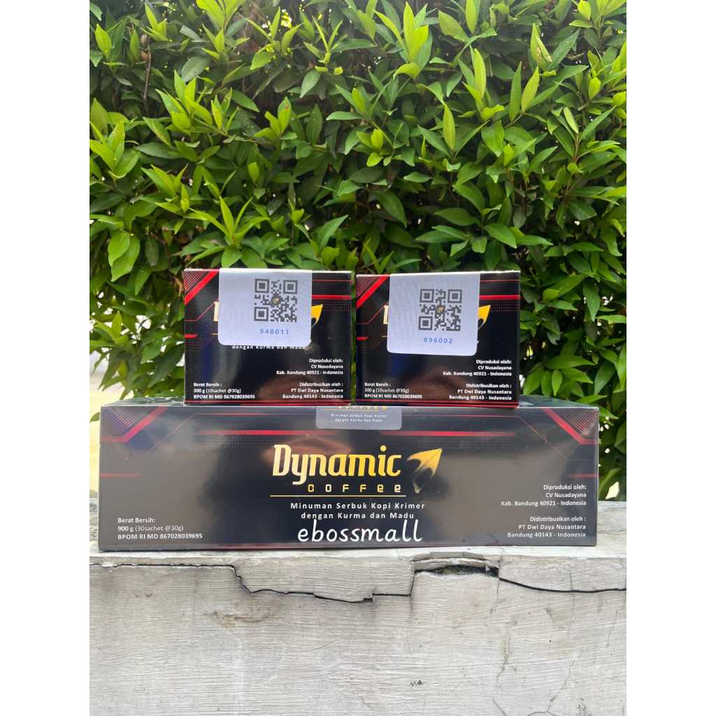 

[PROMO] Dynamic coffee Kopi Dynamic minuman serbuk kopi gula krimer isi 10 sachet @300g original.