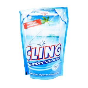 

CLING PEMBERSIH KACA REFILL BIRU PCH 425mL