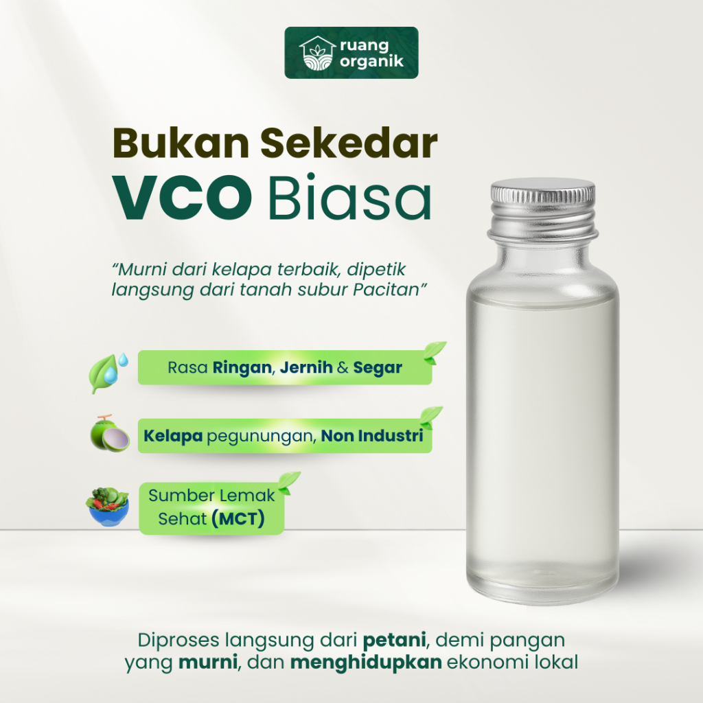 

Pacoco Extra Virgin Coconut Oil VCO Murni – Minyak Kelapa Alami 100ml