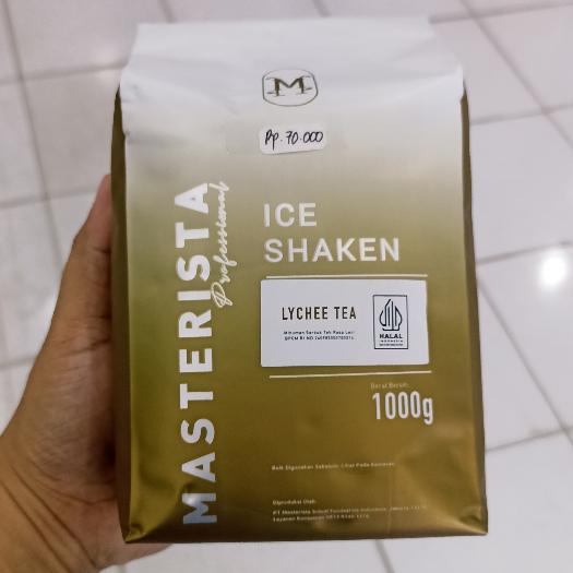 

MASTERISTA 1000 GRAM PREMIUM POWDER DRINK MINUMAN ENAK HALAL BPOM/LYCHEE TEA/LECI TEA