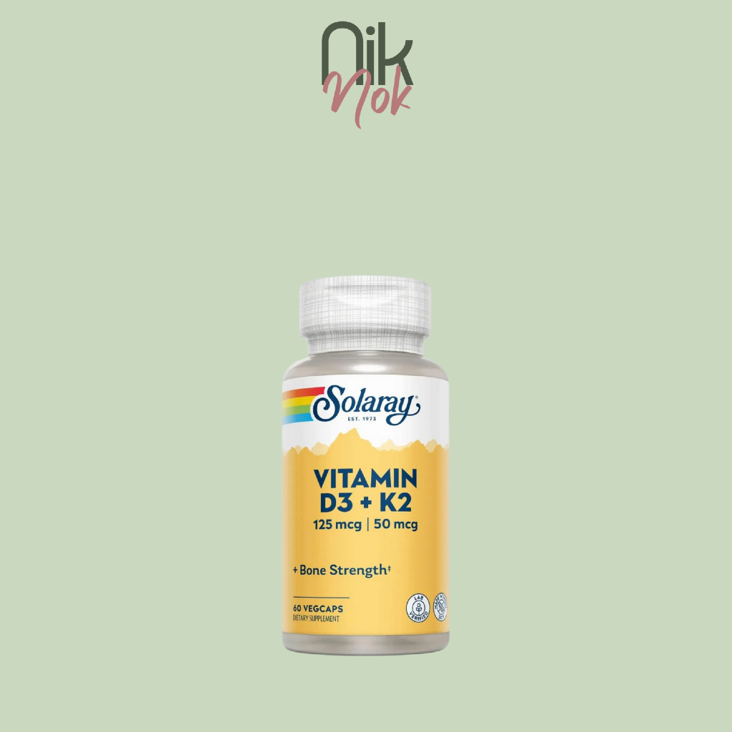 Solaray Vitamin D3 K2 5000iu