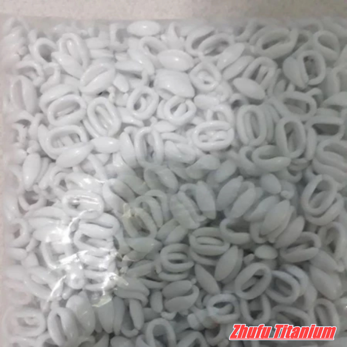 Manik mote rantai gembul putih 1pon