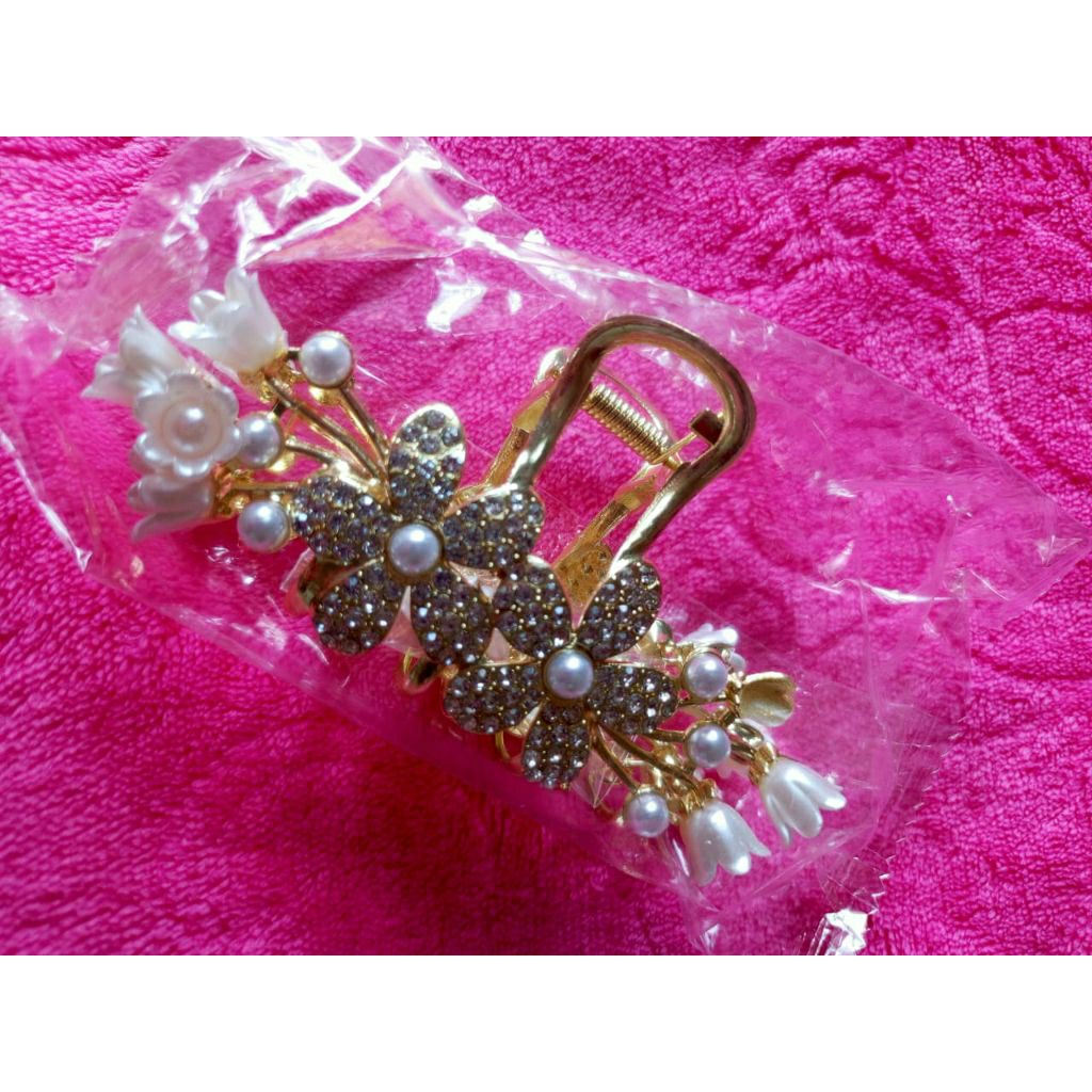 Jedai Besi Gold Motif Bunga Mutiara