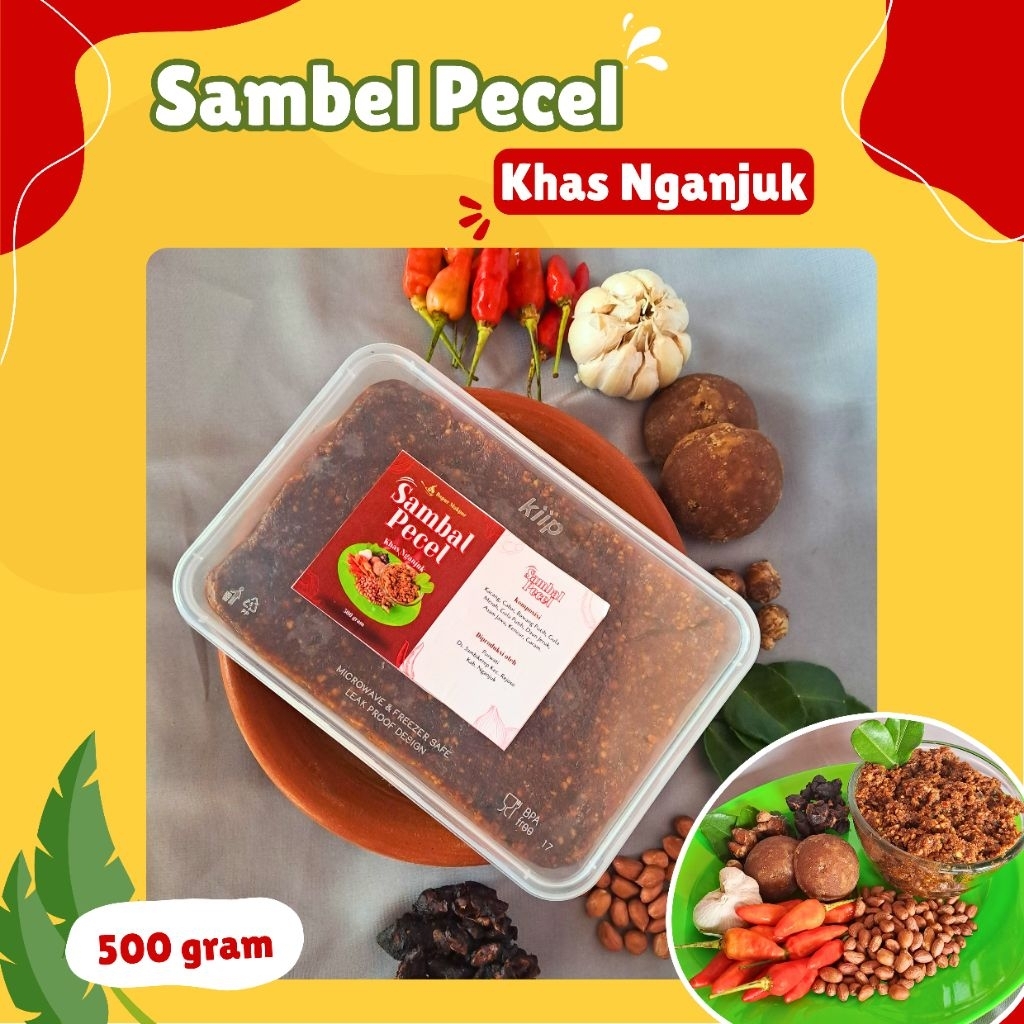

Sambel Pecel / Bumbu Pecel Khas Nganjuk 500 gram