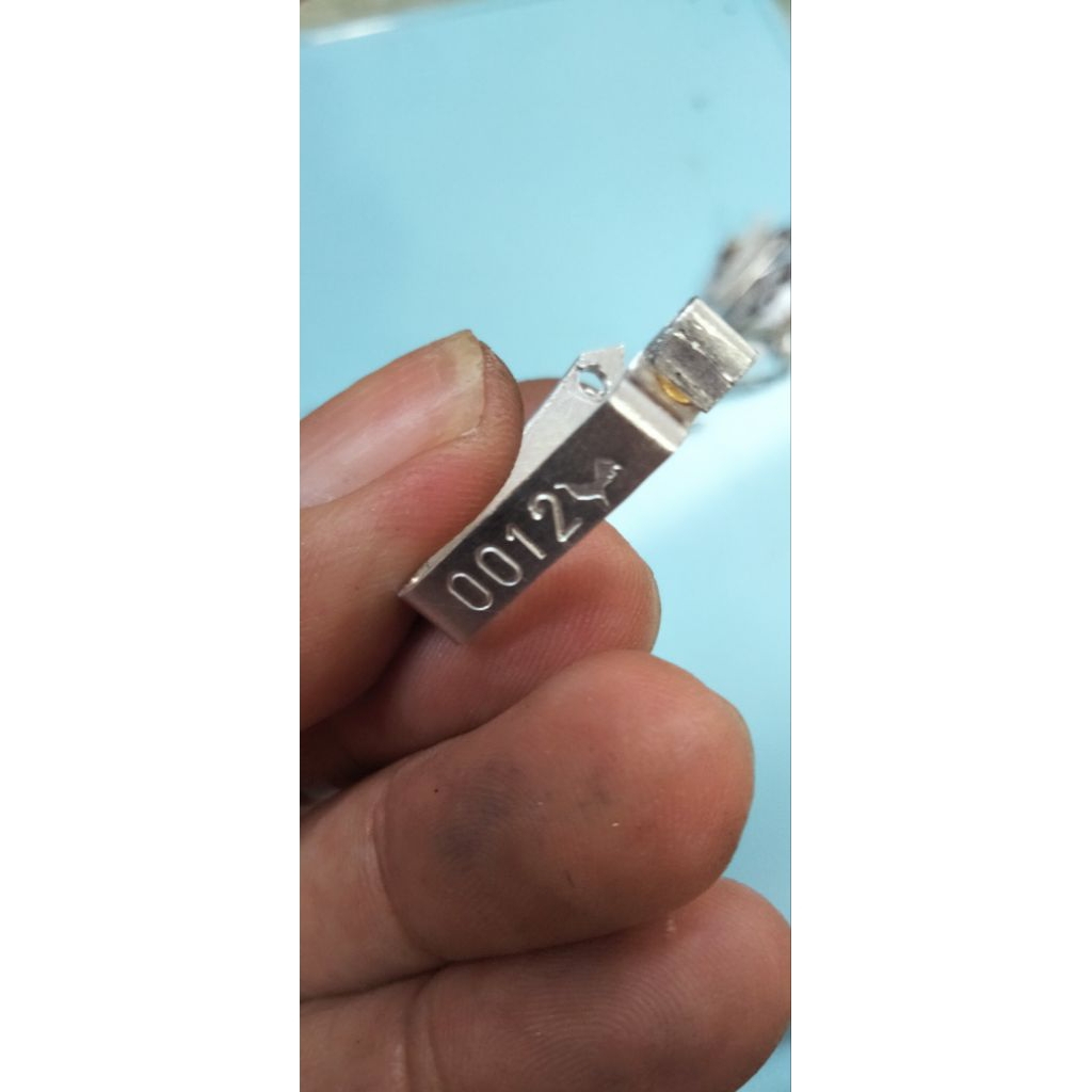 segel sayap ayam warna silver, harga perbiji