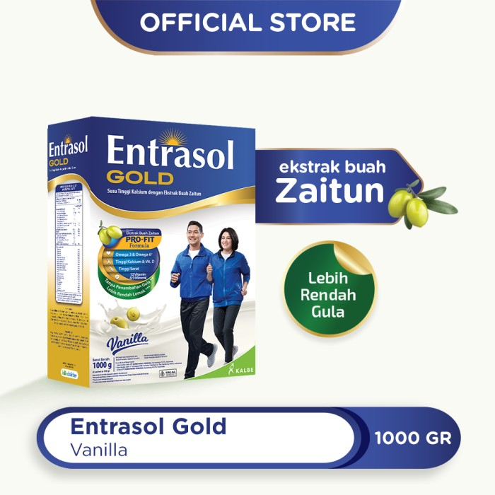 

ENTRASOL GOLD VANILLA 980 Gr (NEW)