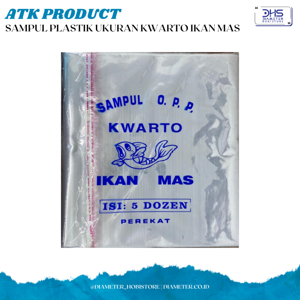 

Sampul Plastik Ukuran Kwarto Ikan Mas