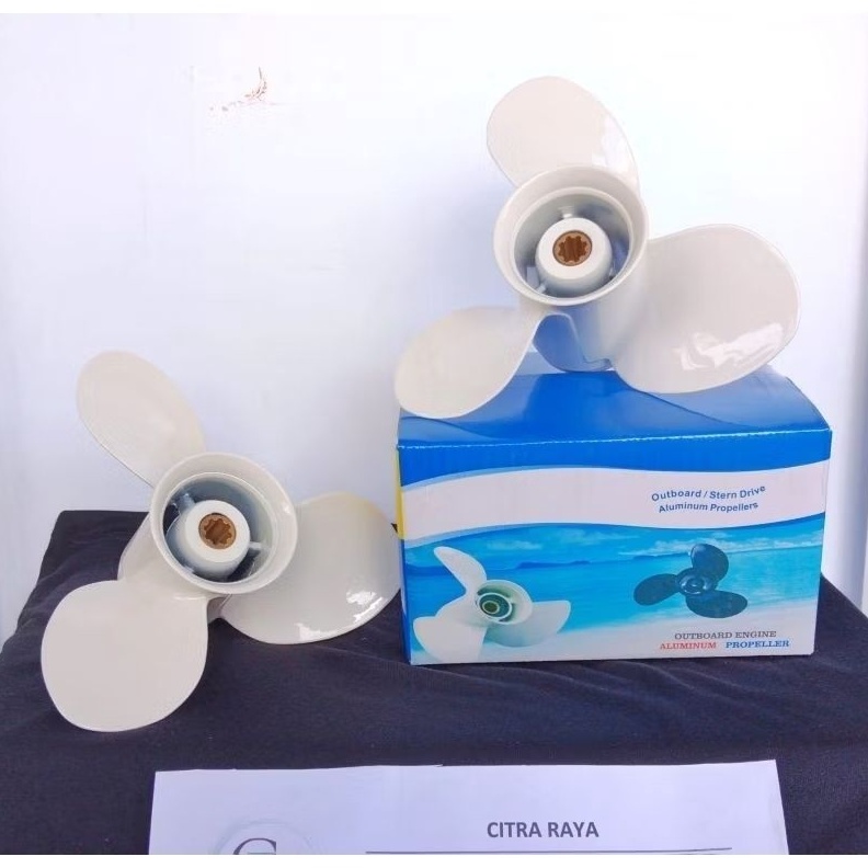 KODE G66J Kipas Speed  Kipas Speedboat  Baling Speedboat  Propeller untuk Mesin Tempel Yamaha 15 PK