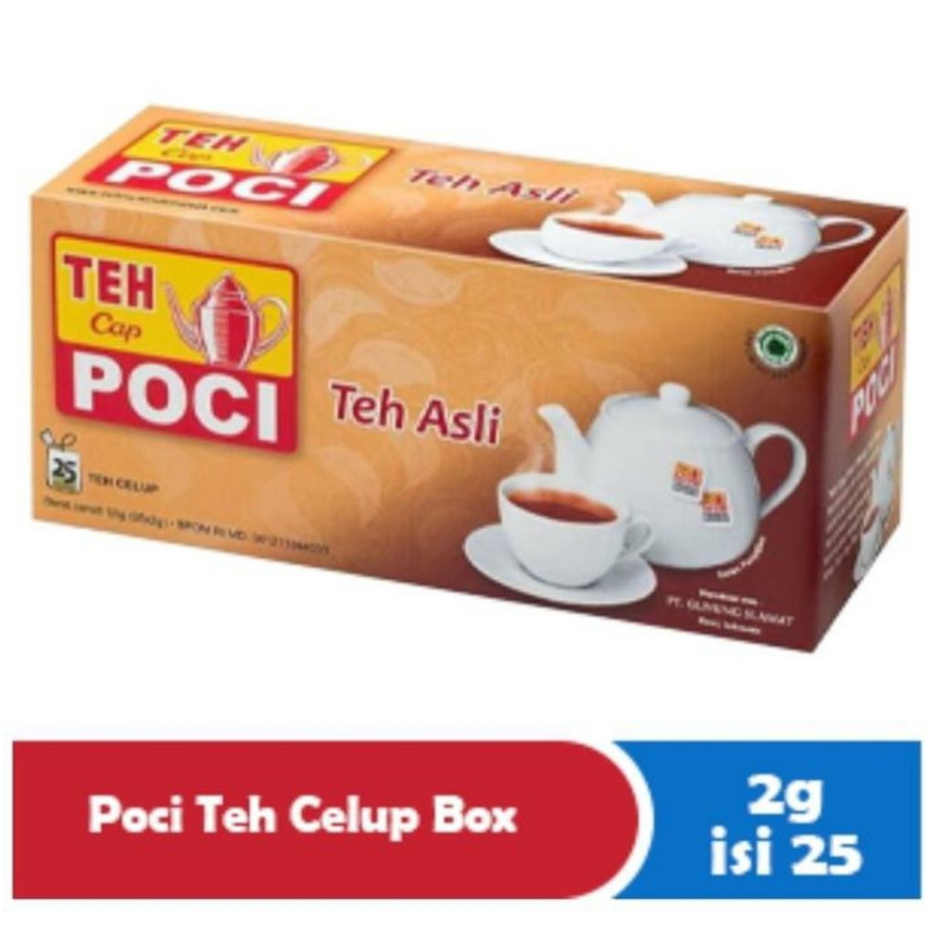 

Teh Poci Celup isi 25 ktg teh | Teh Asli & Melati