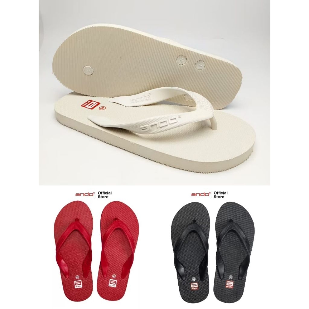 Ando Hawaii Sandal Jepit Pria Premium Sendal Jepit Cowok Laki Ando Original
