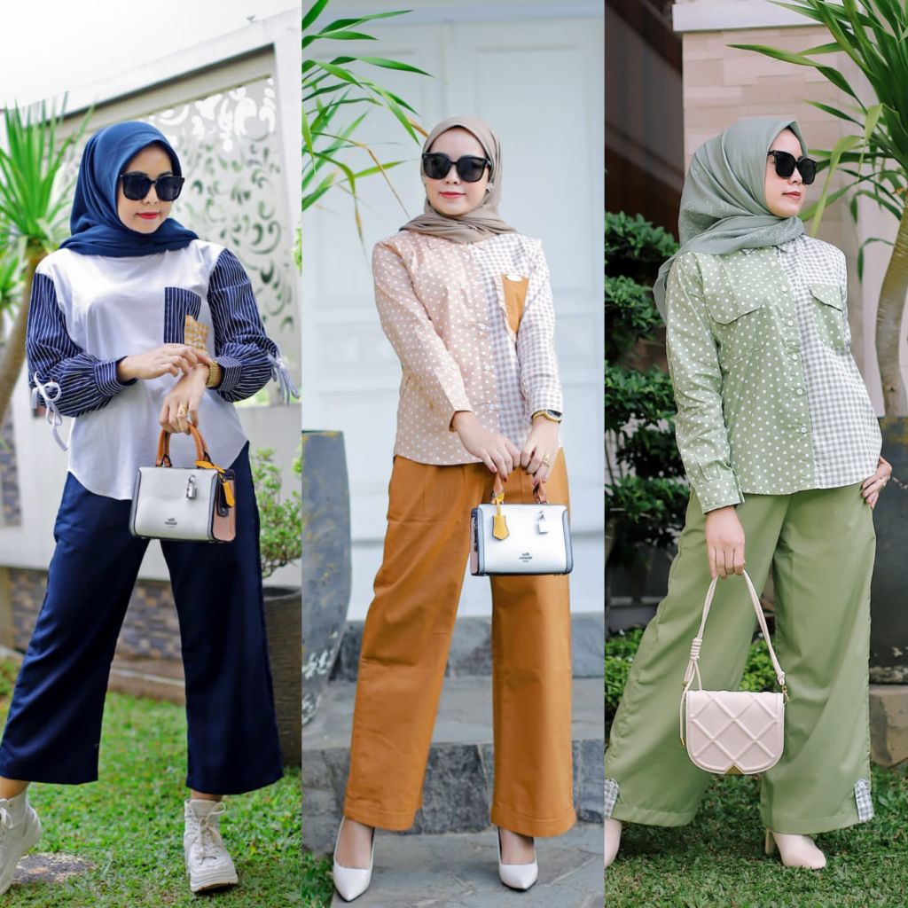 ONE SET BELVINA LUNA NAOMI BY KEYZAA || SET KEYZAA TERBARU