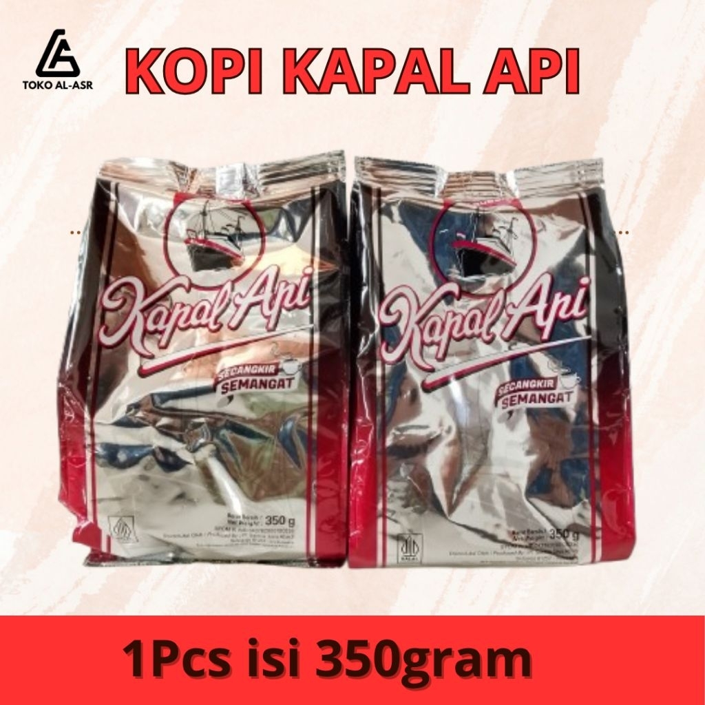 

Kopi Kapal Api 1pcs isi 350gram murah meriah
