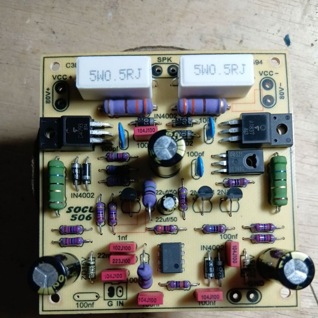 kit driver SOCL 506 komponen berkualitas bagus