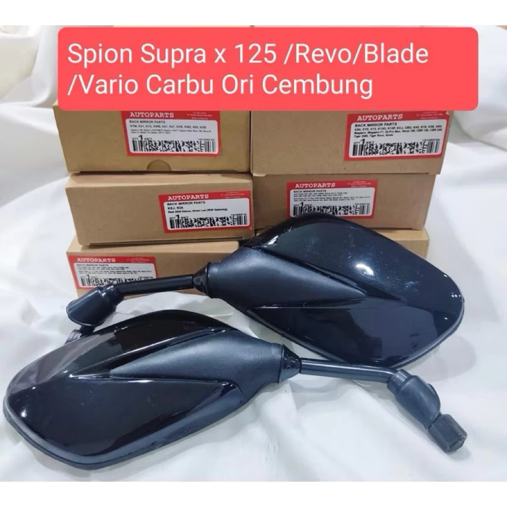 Kaca Spion Supra X 125 Original Honda Sepasang - KTM