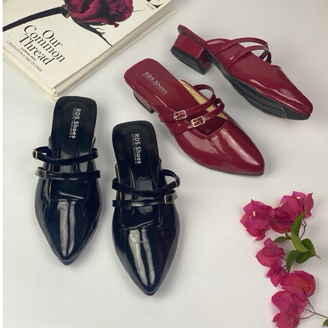 Sepatu Wanita Heels Hak Tahu 3Cm RV 04 Sepatu Kerja