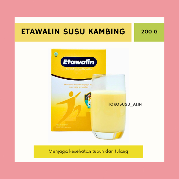 

ETAWALIN 200 G SUSU KAMBING UNTUK KESEHATAN TULANG & PERSENDIAN