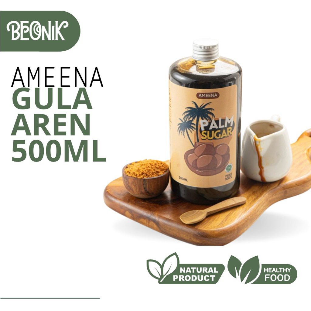 

[ BIG ] Gula Semut Aren Cair 500ml | Ameena Premium Quality
