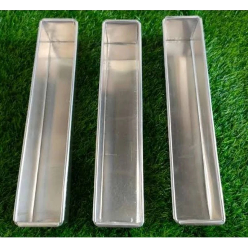 Loyang Panjang ukuran 20, 25, 30, 35cm. Lebar 5cm, tinggi 2cm