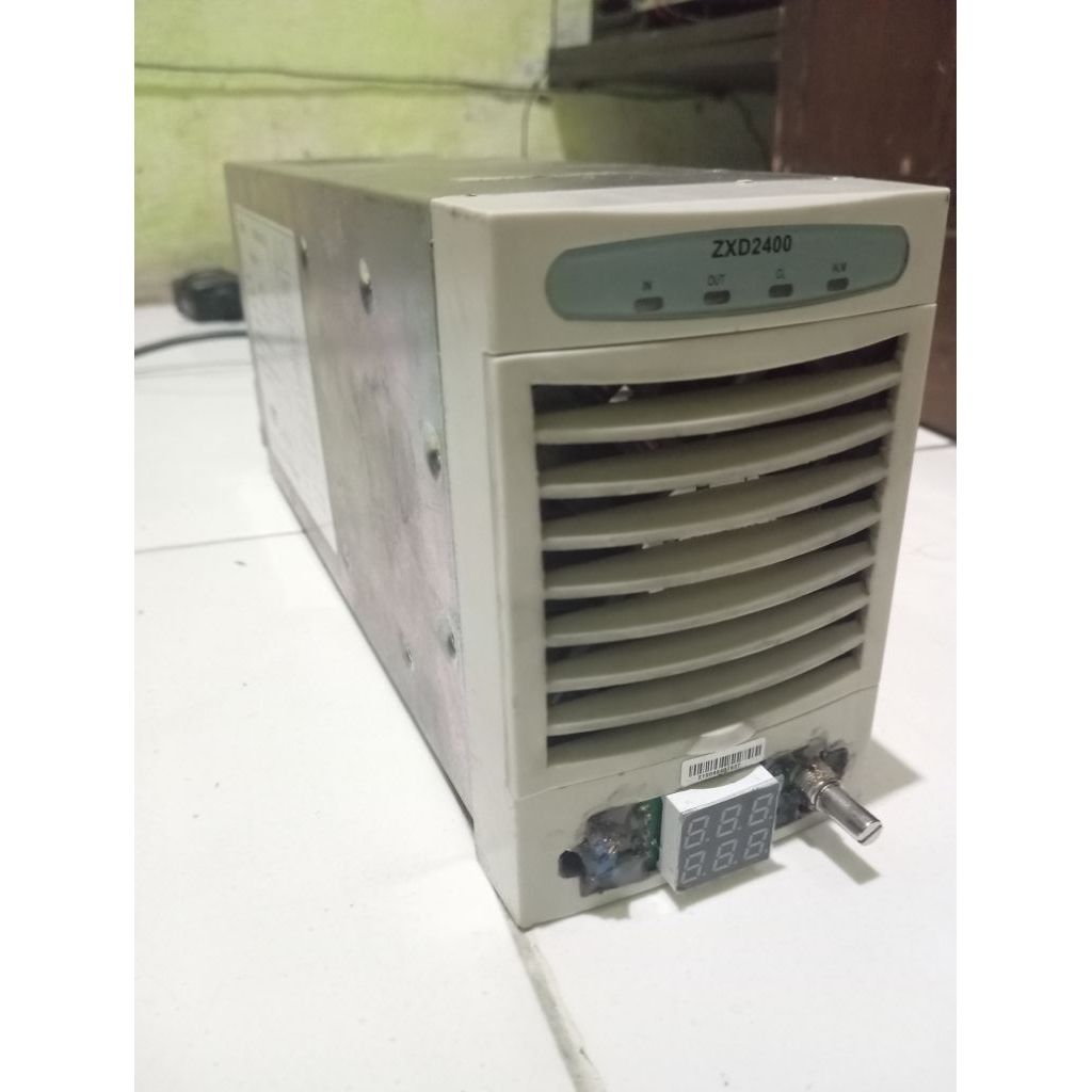 ZTE Modip adjus dan ampere ZTE ZXD2400(4.2) 50 ampere
