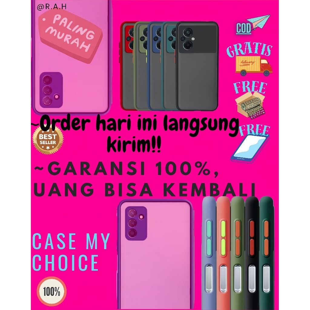 Softcase Case Silikon Case my choice bumper camera Iphone series 6plus 11 pro 12 13 13 promax