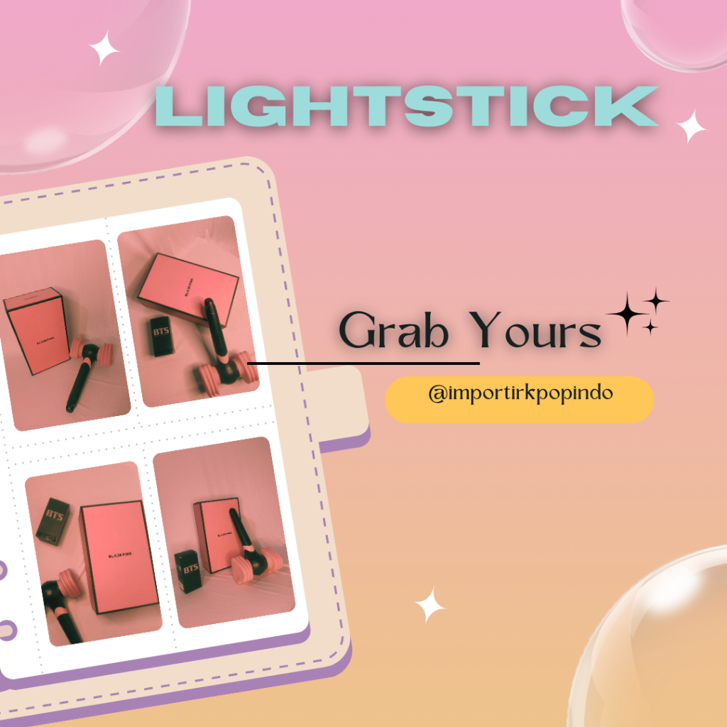 [READY STOK] Blackpink - Lightstick ver.2 UNOFFICIAL (LS-BP-001)