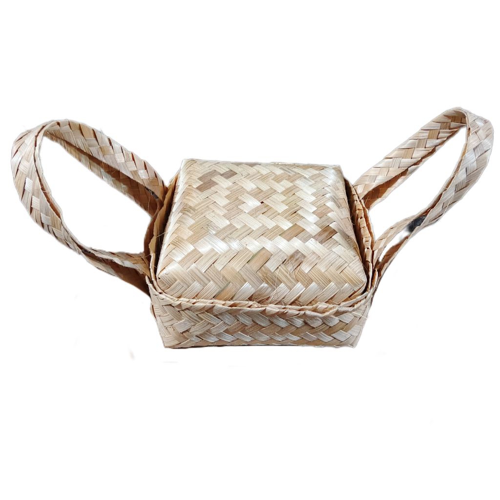 Besek bambu bertangkai - besek ukuran komplit - besek tangkai kecil - besek tangkai besar - besek ma