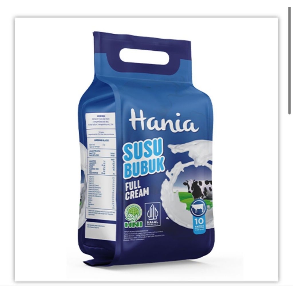 

HANIA SUSU BUBUK FULL CREAM HNI EXP LAMA