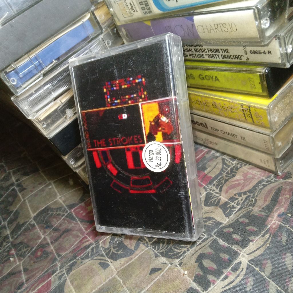 The STROKES    COLLECTION  ROOM  ON FIRE