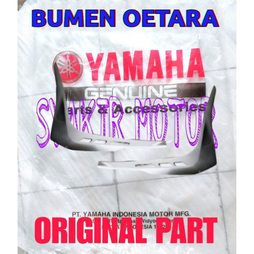 MOLE SIDE COVER B5D-F171L-00-P B5D-F171M-00-P COVER DEK BAWAH KANAN KIRI SILVER P1 FREEGO FREE GO 12