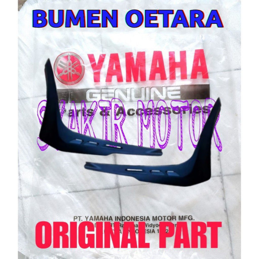 MOLE SIDE COVER B5D-F171L-00-P B5D-F171M-00-P COVER DEK BAWAH KANAN KIRI BIRU DOFF FREEGO FREE GO 12