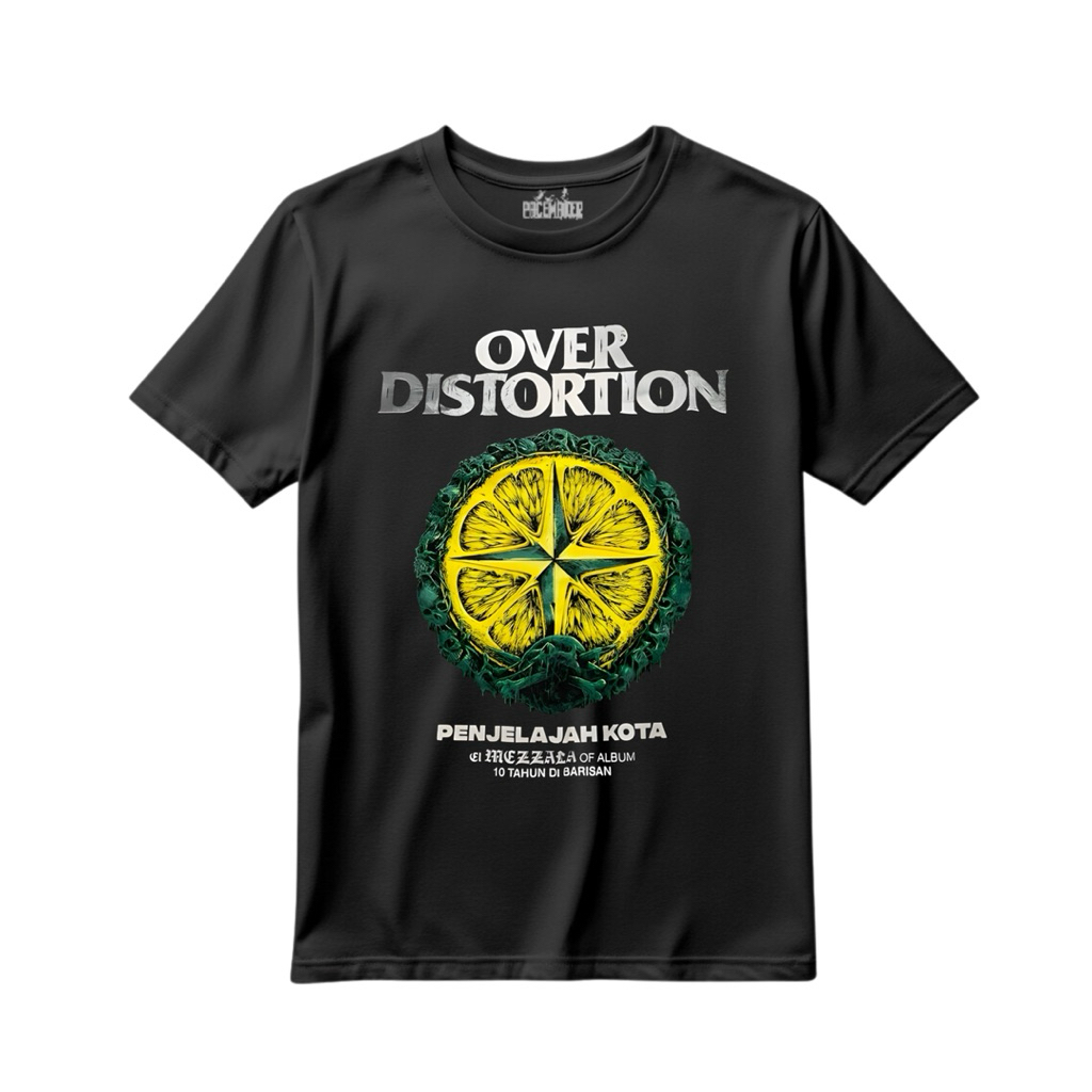 kaos over distortion /tshirt over distortion 24s
