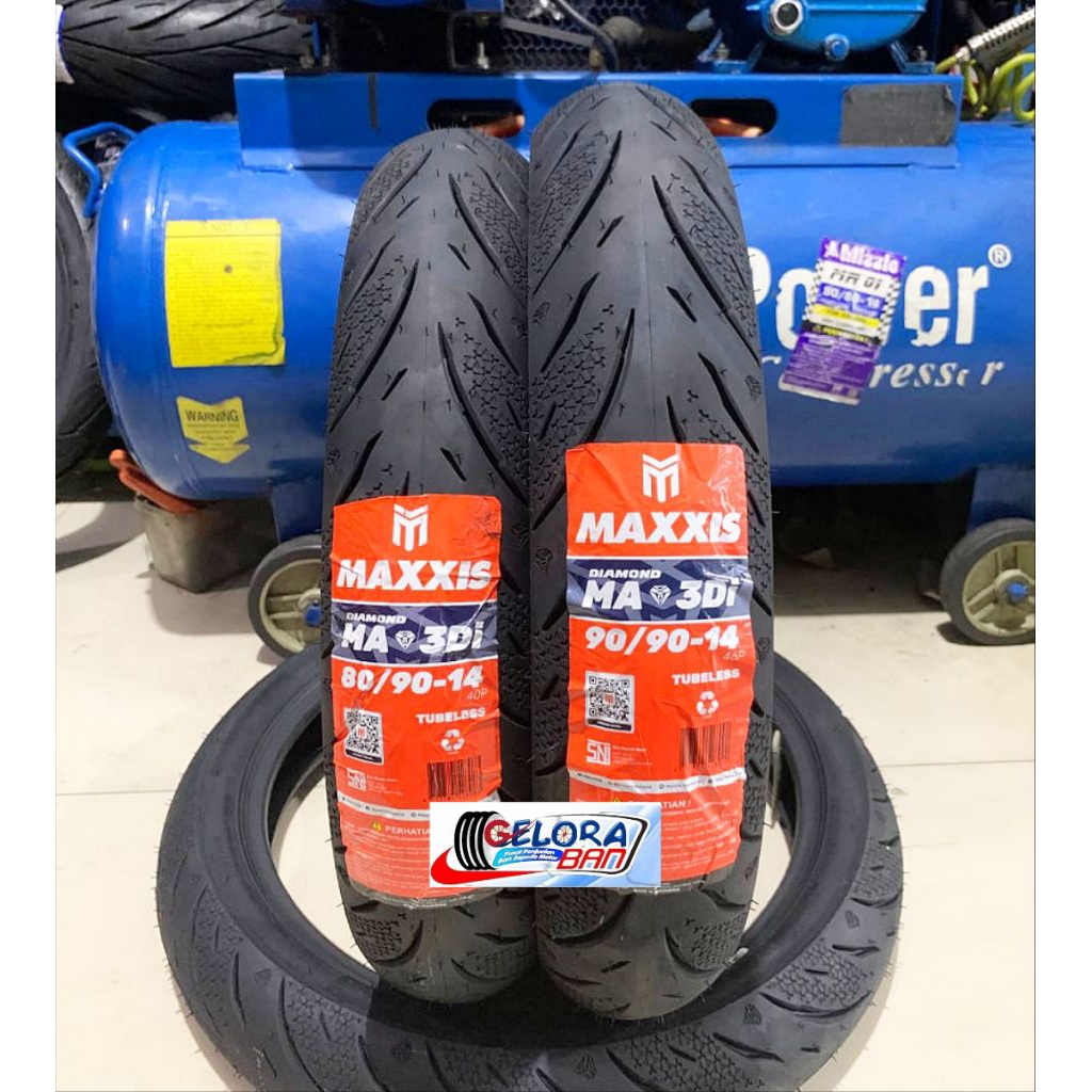 Ban Maxxis Diamond 3Di 80/90-14 90/90-14 Tubeless ban tubles 80/90-14 ban metic 90/90-14 ban montor 