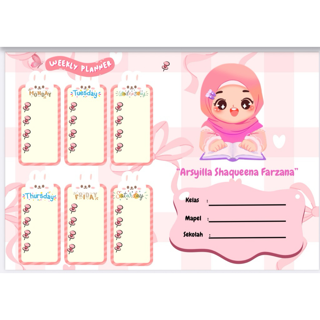 

Custom Cover Buku Tulis anak