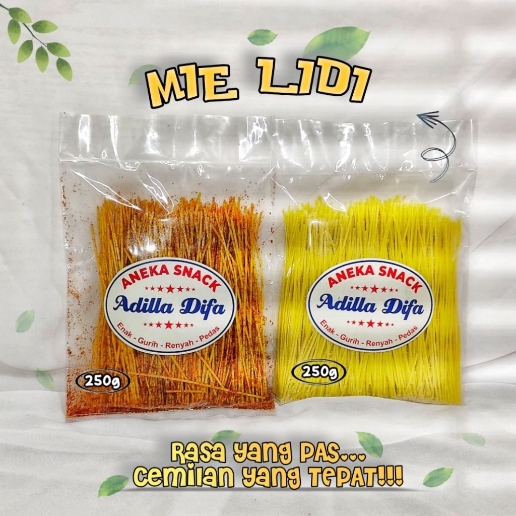 

MIE LIDI JADUL Best Seller Ukuran 250g, 500g, 1kg