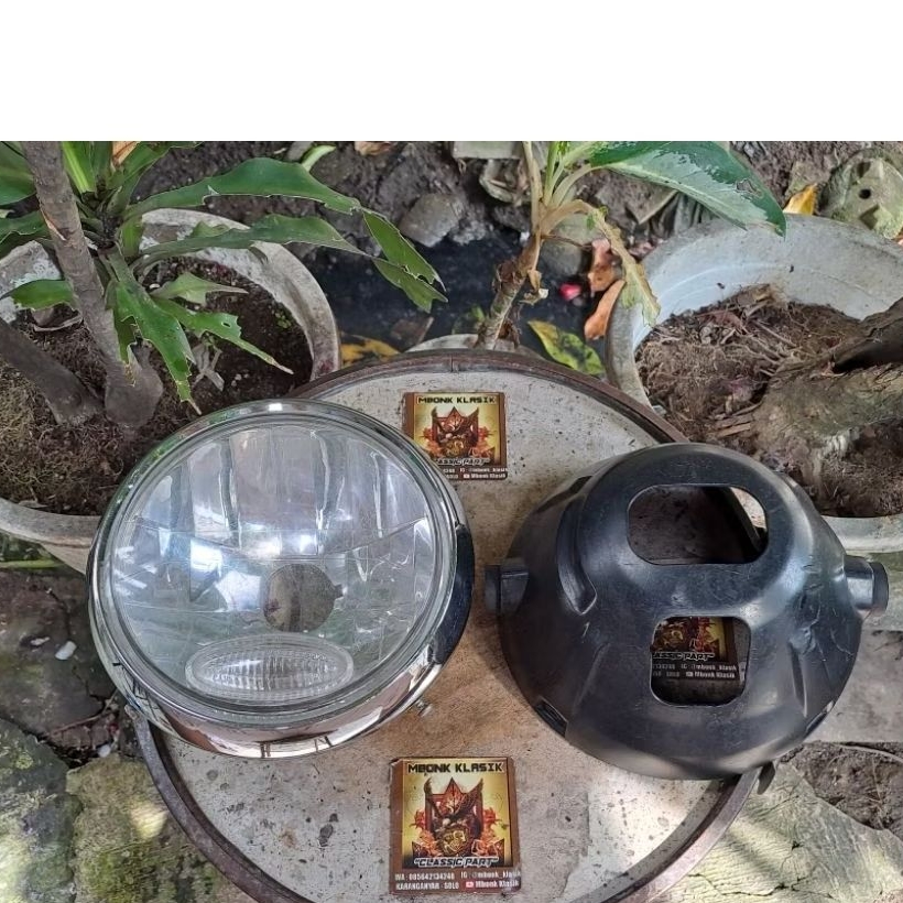 reflektor headlamp lampu depan scorpio z rx king bulat vixion ORIGINAL headlamp reflektor rx king ne