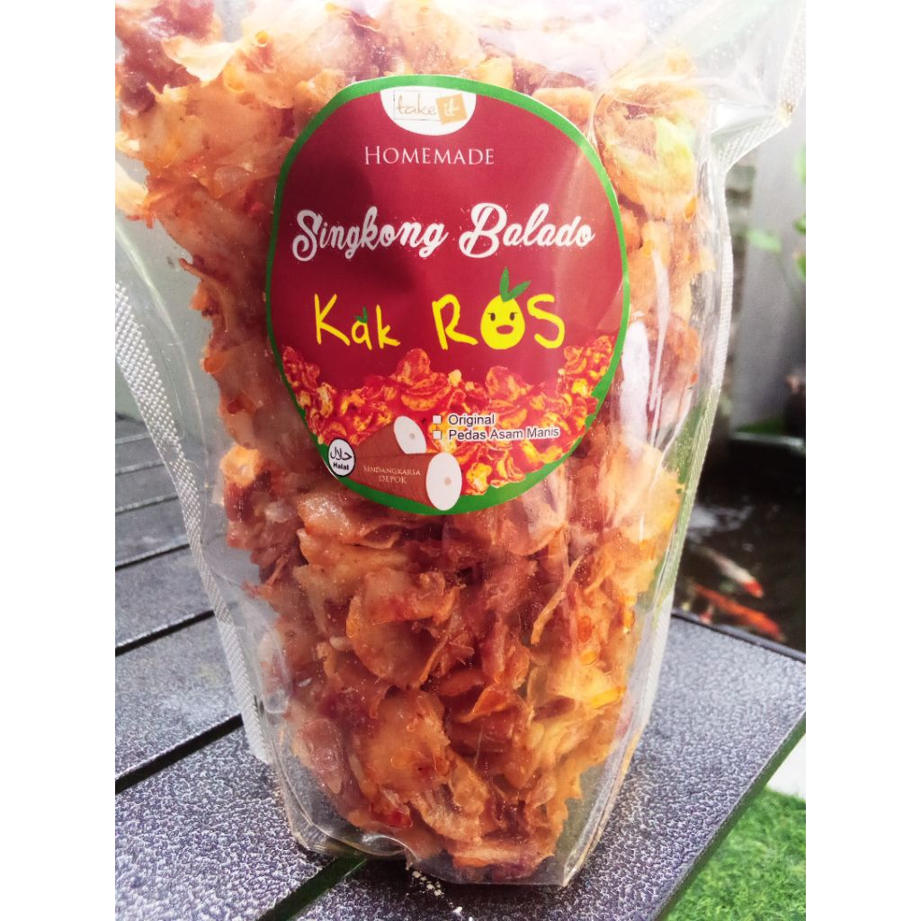 

keripik singkong balado kak ros 280g