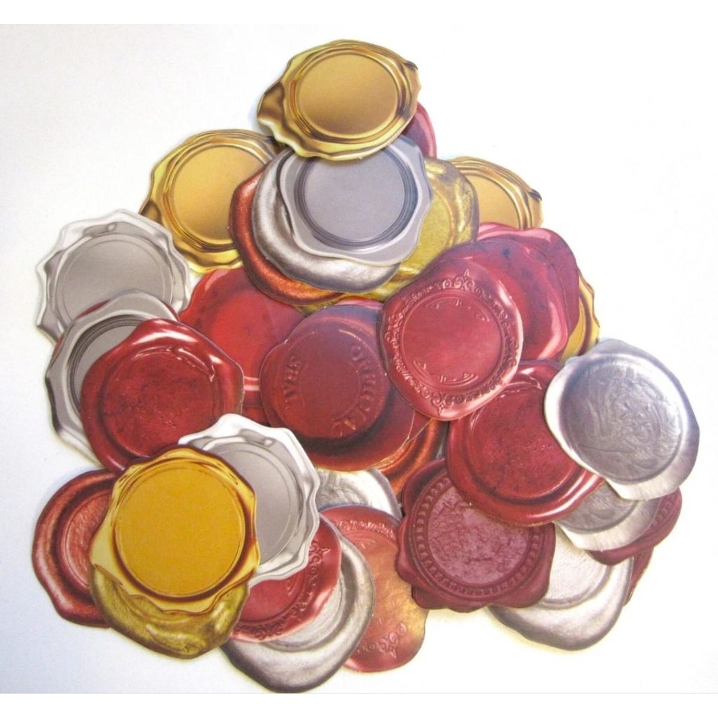 

STIKER WAX SEAL VINTAGE JOURNALING