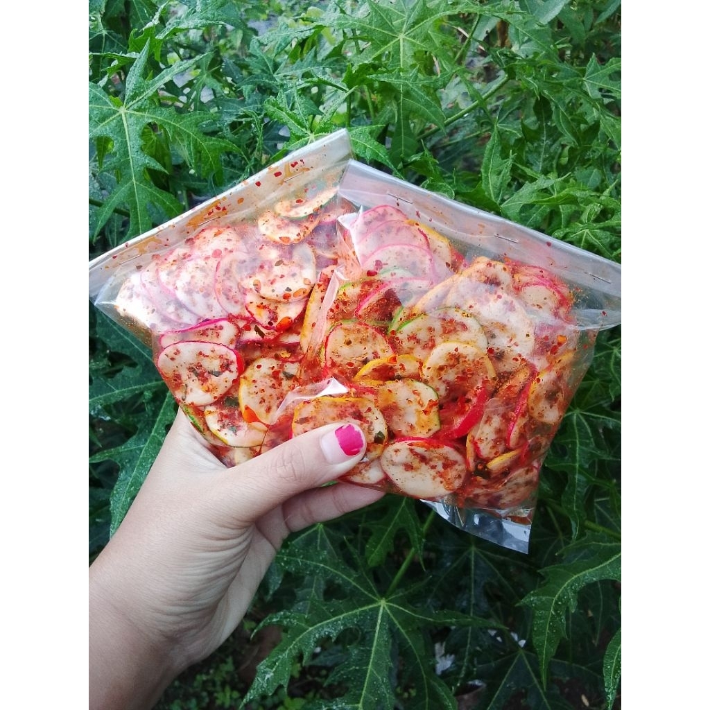 

SS- Snack Sebring / Seblak Kerupuk Kering Pedas Daun Jeruk 100gram