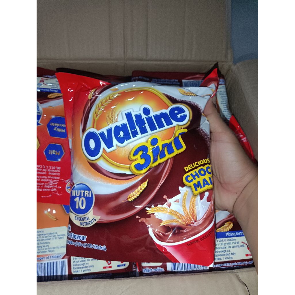 

Ovaltine Stick 3in1 Malaysia isi 20 SachetHalal