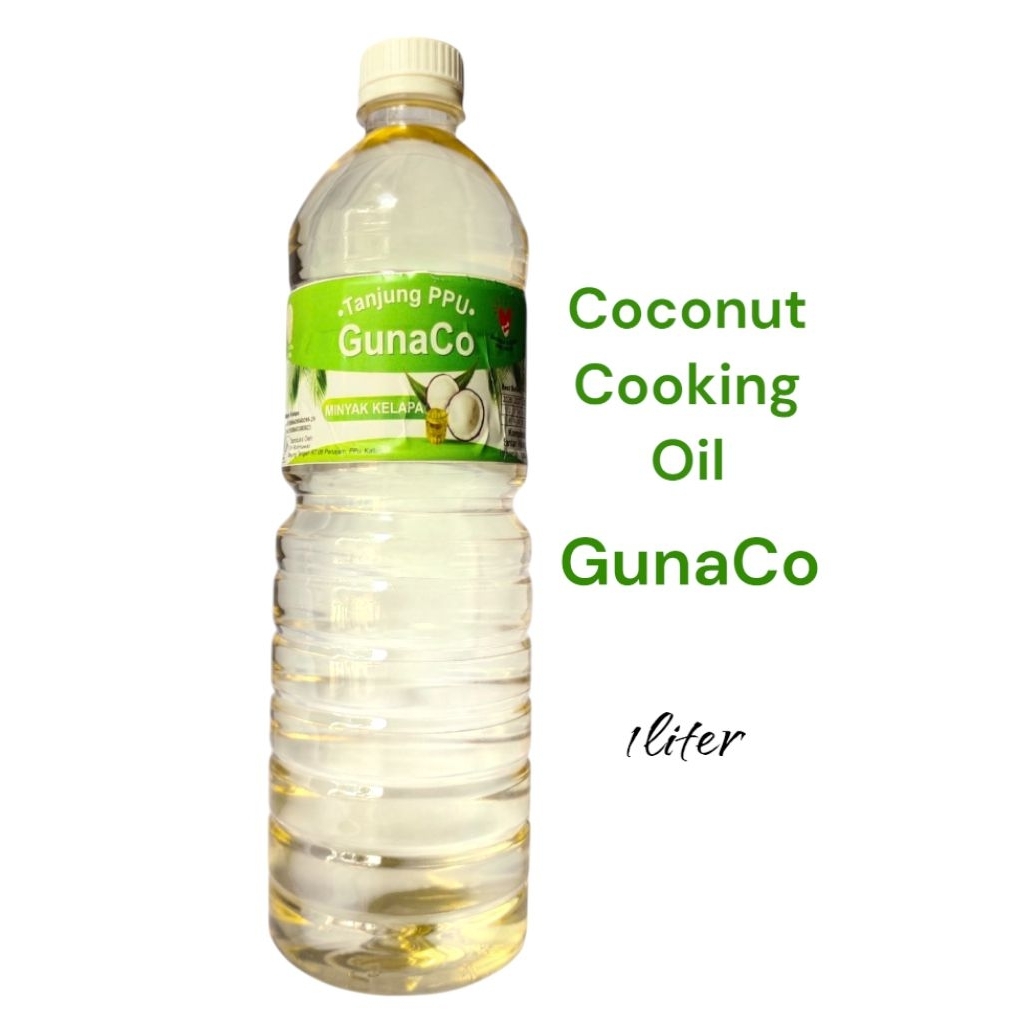 

GunaCo minyak kelapa murni 100% Alami non RBD 1liter Penajam