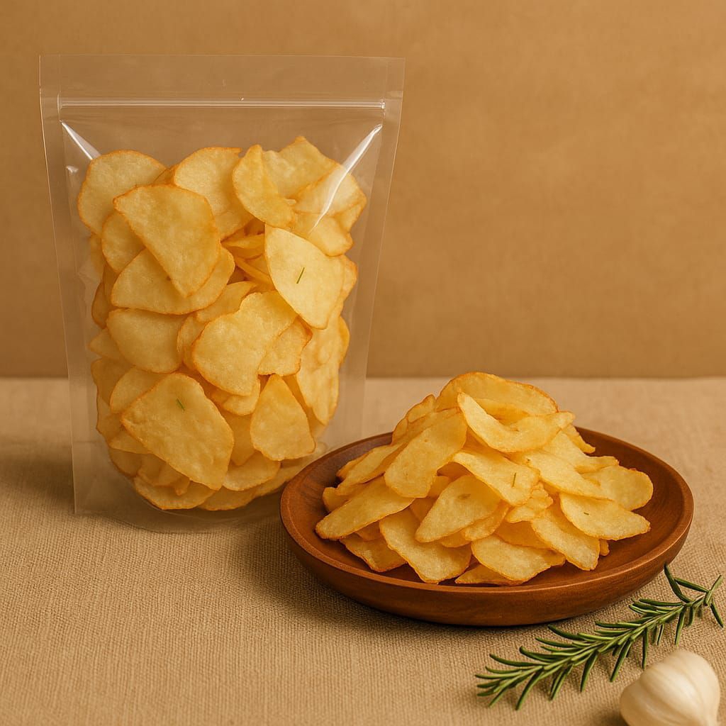 

Kripik Singkong Manis Daun Jeruk