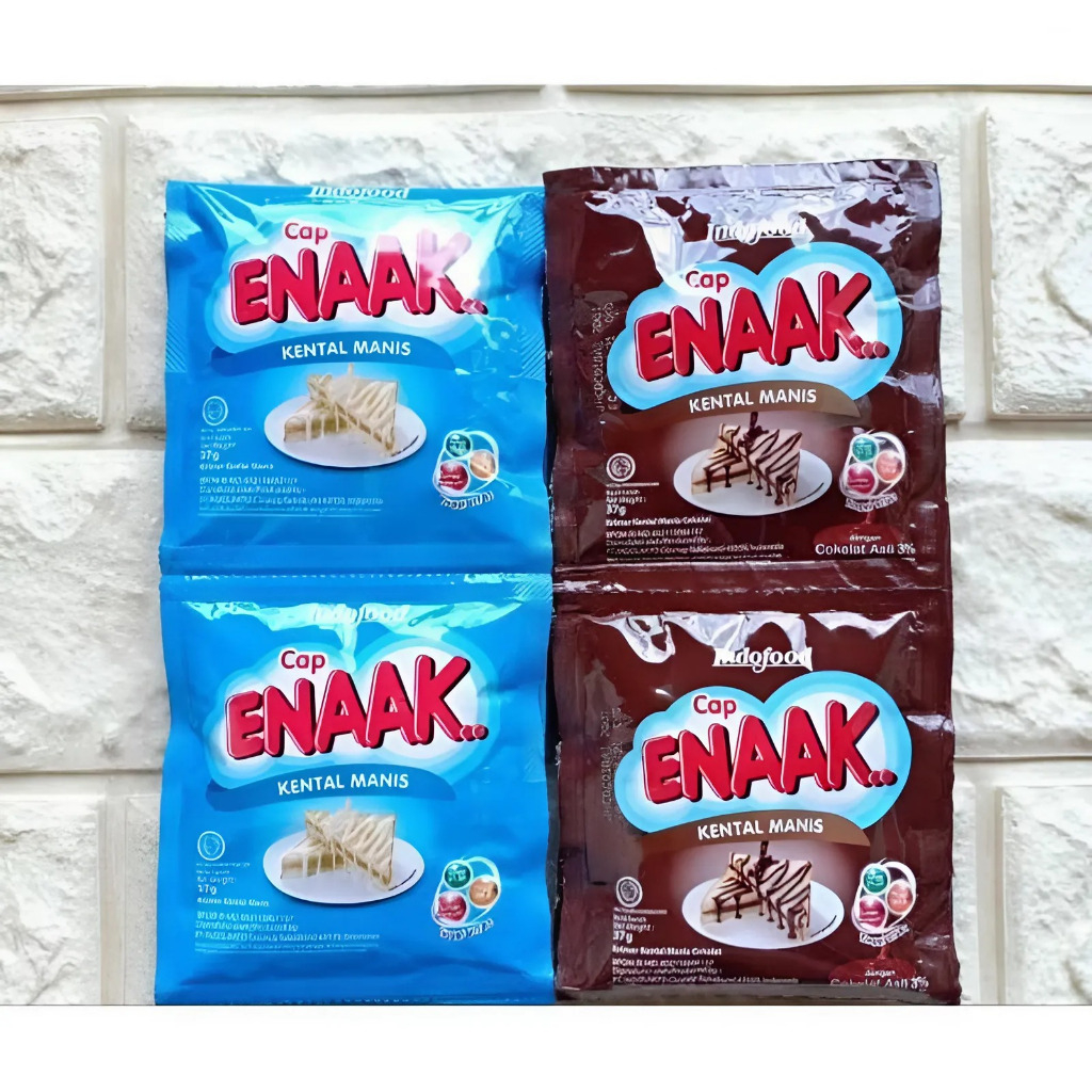 

Susu Kental Manis Cap Enak 1 Renceng 6 Sachet - Susu Enak