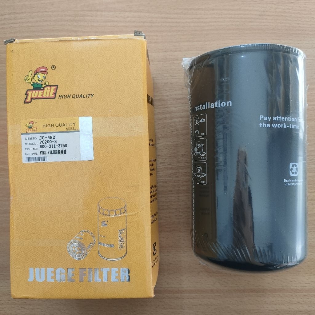 FILTER SOLAR KOMATSU PC 200-7 FILTER JG-582