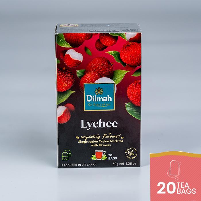 

Dilmah Tea Lychee - Teh Celup minuman - Tag Tbag 20s