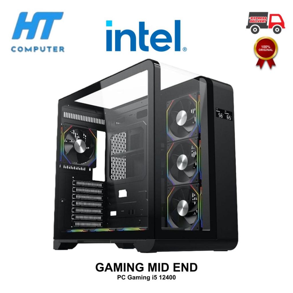 PC Gaming i5 12400 Rakitan High End Design Editing Rendering Siap Pakai