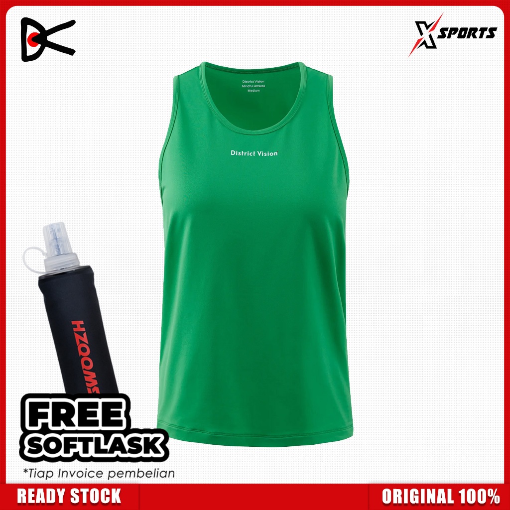 DISTRICT VISION Training Singlet Women Algae