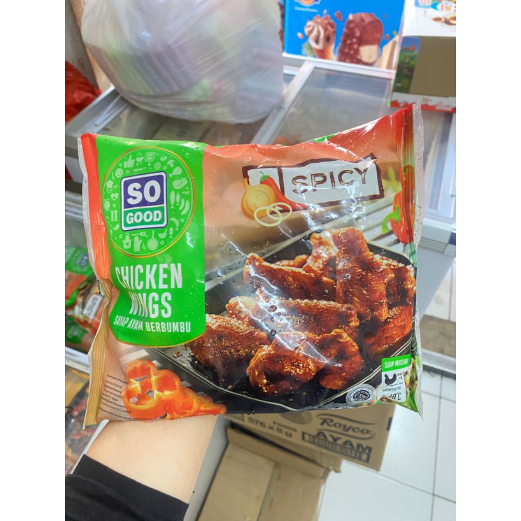 

(Instant) SOGOOD Spicy Wing 400gr